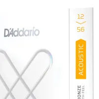 D'Addario XSAPB1256 Набор струн для 6-струнной акустической гитары, размер 12-56