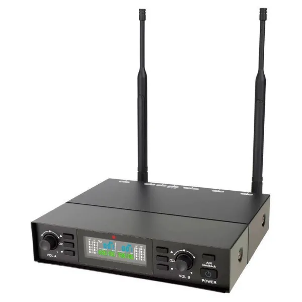 AXELVOX DX800FK Радиосистема, 2 ручных микрофона, UHF 650-758 MHz