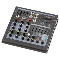 ZTX audio Compact 2.1Fx Микшерный пульт 2mono, 1stereo каналы с MP3/DSP/BT