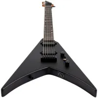 SPIRA V-400 MBK Электрогитара, Flying v, 6 струн, цвет матовый черный
