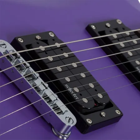 SCHECTER C-6 DELUXE SDPRPL Электрогитара, Stratocaster, цвет фиолетовый