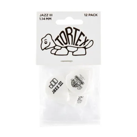 Dunlop 478P1.14 Tortex White Jazz III