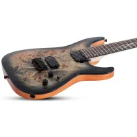 SCHECTER C-7 PRO CB Электрогитара, 7 струн, HH, цвет Charcoal Burst