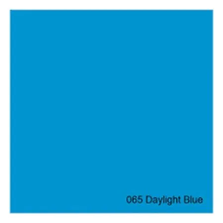 ROSCO SUPERGEL №065 Daylight Blue - Светофильтр пленочный цвет естественный голубой (лист 50х61см)