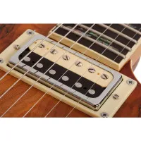 SCHECTER C-1 EXOTIC SPALTED MAPLE SNVB Электрогитара 6 струн, 24 лада, натуральный матовый бёрст