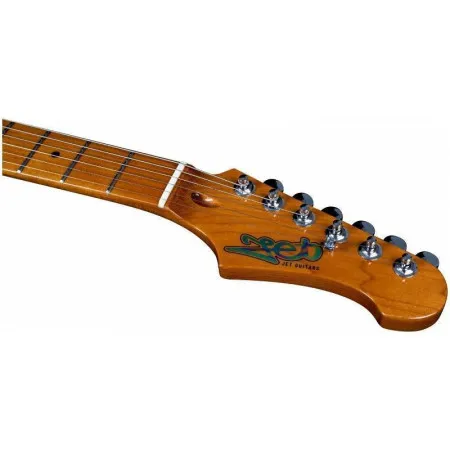 JET JS-450 TBL Электрогитара, Stratocaster, цвет синий прозрачный