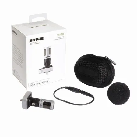 SHURE MV88 Микрофон конденсаторный для смартфона/планшета