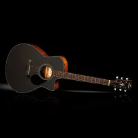 KEPMA EAC Black Matt Гитара акустическая Grand Auditorium, цвет черный матовый