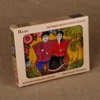 Мастерская Сереброва (су-пз-01) Пазл деревянный с музыкальным сувениром
