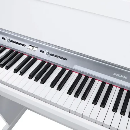 NUX NCK-330-WH Пианино цифровое на стойке, 88 клавиш, 3 педали, белое
