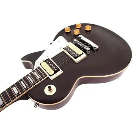 Smiger L-G9-P1-BKS Электрогитара Les Paul, цвет черный