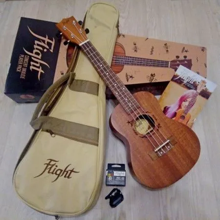 Flight NUC PACK Укулеле концерт в наборе, подарочная коробка