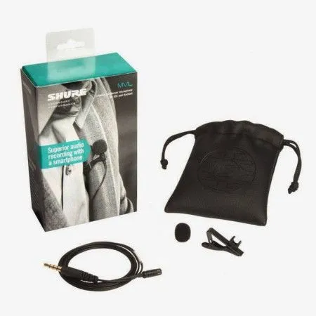 SHURE MVL Микрофон конденсаторный для смартфона/планшета