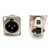 SHNOOR S3MDX Разъем XLR (male), панельный, 3-PIN
