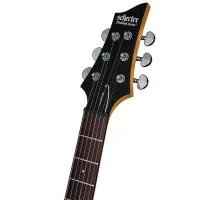 SCHECTER C-6 PLUS OBB Электрогитара, Stratocaster, цвет синий берст