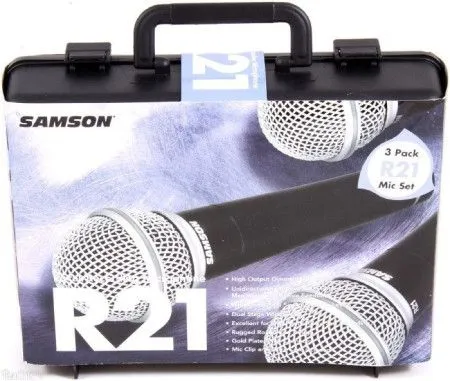Набор из 3-х микрофонов Samson R21 3-pack