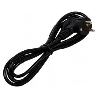 GoPower 00-00024056 Шнур питания евровилка CEE 7/7-IEC 320 C5 1.8м ПВХ, 0.75мм, черный