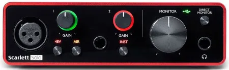 FOCUSRITE Scarlett Solo Studio 3rd Gen