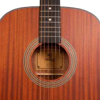 Solista SO-A2 D N Гитара акустическая 41" Dreadnought, цвет - красное дерево, матовый лак