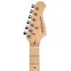 ROCKDALE Stars Plus HSS Maple Black электрогитара, стратокастер, H-S-S, тремоло бридж, цвет черный, 