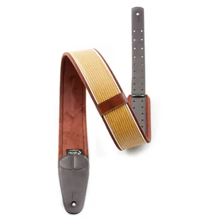 RightOn Straps Mojo Tweed Brown Ремень для гитары, текстиль/синтетика