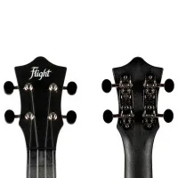 Flight ULTRA S-35 Ink Укулеле сопрано с чехлом, цвет чёрный графит