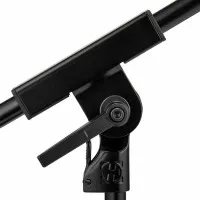 Hercules MS120B PRO Стойка для микрофона (журавль), низкопрофильная, чёрная