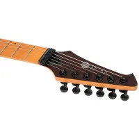 SPIRA S-600 AGY Электрогитара 6-струнная, Superstrat, HH, цвет прозрачный черный