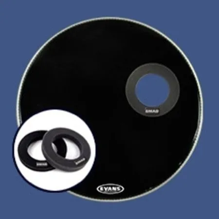 Пластик Evans BD22REMAD Externally Mounted Ajustable Damping Resonant Black
