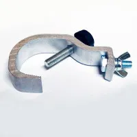 IMLIGHT H25-HOOK-35\61 Струбцина алюминиевая 25мм с винтовым фиксатором, для трубы d35–61 IMLIGHT H25-HOOK-35\61 Струбцина алюминиевая 25мм с винтовым фиксатором, для трубы d35–61