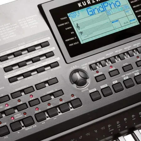 Kurzweil KP200 LB Синтезатор, 61 клавиша, полифония 128, цвет чёрный