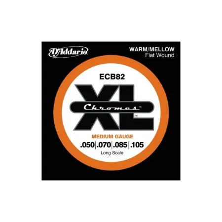 Набор струн для 4-струнной бас-гитары D`ADDARIO ECB82