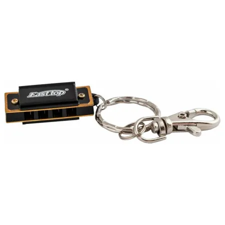 EASTTOP DF4S BLACK Губная гармошка мини-брелок, цвет чёрный