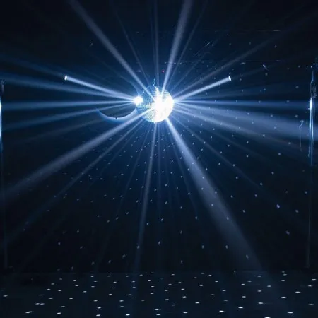 American DJ Pinspot LED II Прожектор для подсветки зеркального шара, белый светодиод 3W