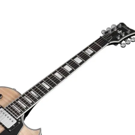 SCHECTER SOLO-II CUSTOM GNAT/BLK Электрогитара, цвет натуральный с черным