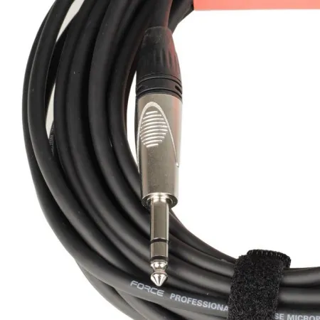 FORCE FMC-07/3 Шнур балансный JACK 1/4" stereo (male) ⇔ XLR (male), 3 метра