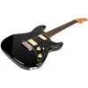 JET JS-400 BKR H Электрогитара, Stratocaster, HH Ceramic, цвет черный