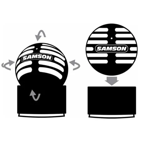 Микрофон Samson Meteorite Chrome USB