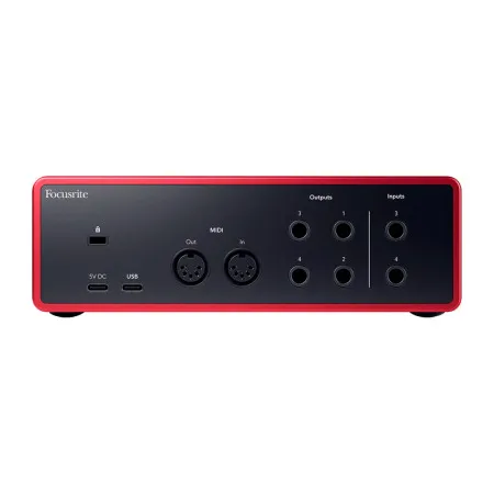 FOCUSRITE Scarlett 4i4 4th Gen Аудиоинтерфейс USB, 4 входа/4 выхода