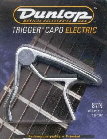 Dunlop 87N Electric Trigger® Каподастр для электрогитары, никелированный