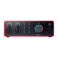 FOCUSRITE Scarlett 4i4 4th Gen Аудиоинтерфейс USB, 4 входа/4 выхода