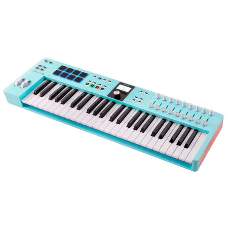 Arturia KeyLab Essential 49 mk3 Aquamarine MIDI клавиатура,  49 клавиш, цвет голубой (аквамарин) 