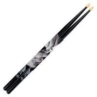 VIC FIRTH SAL Abe Laboriel Jr. Палочки барабаннные, орех, деревянный наконечник, чёрные