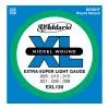 Набор струн для 6-струнной электрогитары D`ADDARIO EXL130