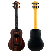 Flight TUC55 AMARA Укулеле Travel концерт, чехол, мини-самоучитель и фирменные стикеры в комплекте