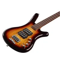 Warwick Corvette $$ VSH Teambuilt Бас-гитара, 4 струны, чехол, цвет санберст, глянцевый