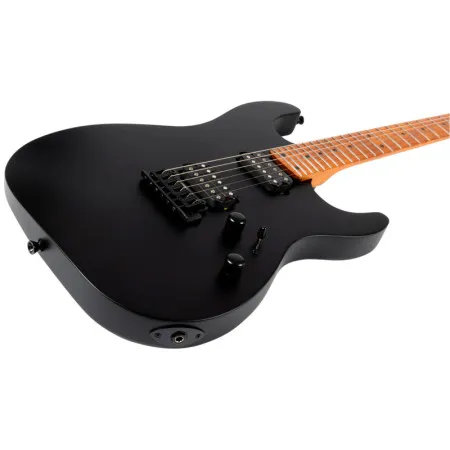 JET JS-500 MBK  Электрогитара, Stratocaster, HH, черный матовый