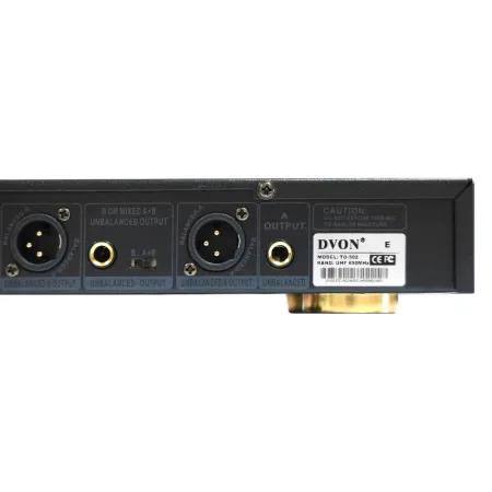 DVON TD-502 (HH) Радиосистема UHF, 2 ручных микрофона