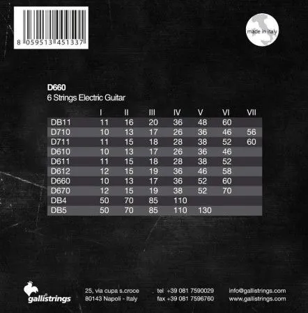 GALLI STRINGS D660 2
