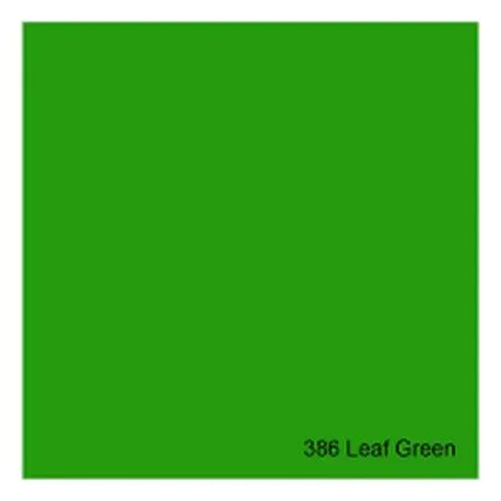 ROSCO SUPERGEL №386 Leaf Green - Светофильтр пленочный цвет 